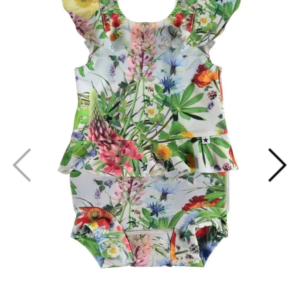Molo Floral Kids Swim Set - Multicolor leak proof